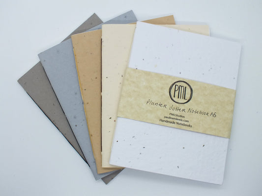Seed Paper Jotter Travel Notebook: A6